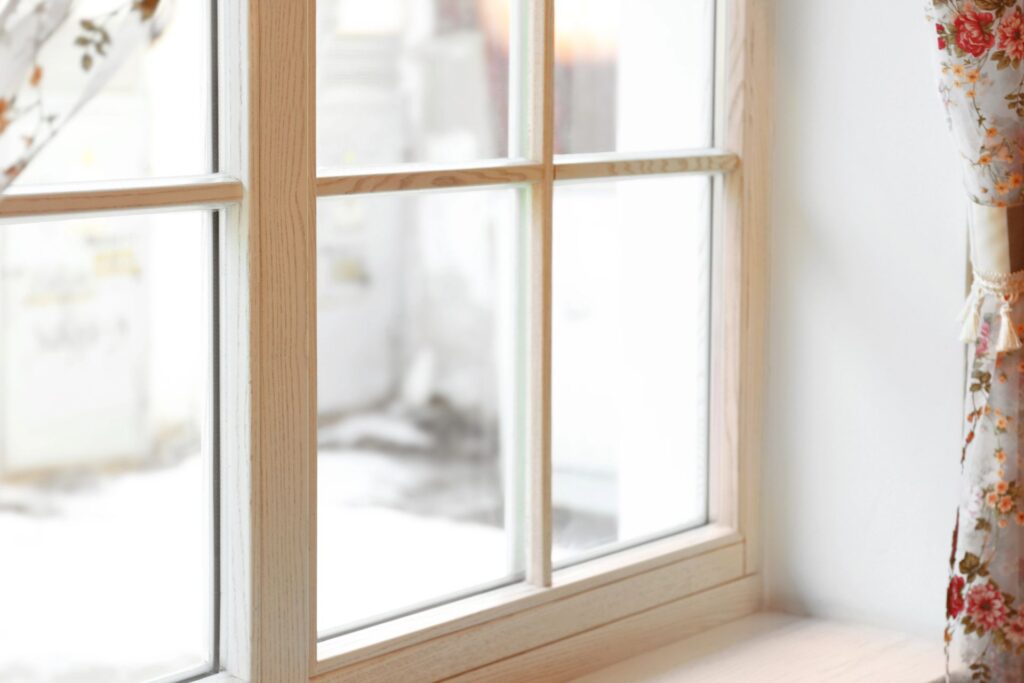 finished window installation for a home in Plano, TX